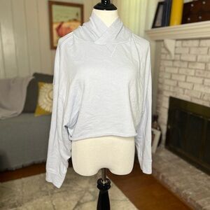 Fabletics oversized cropped hoodie